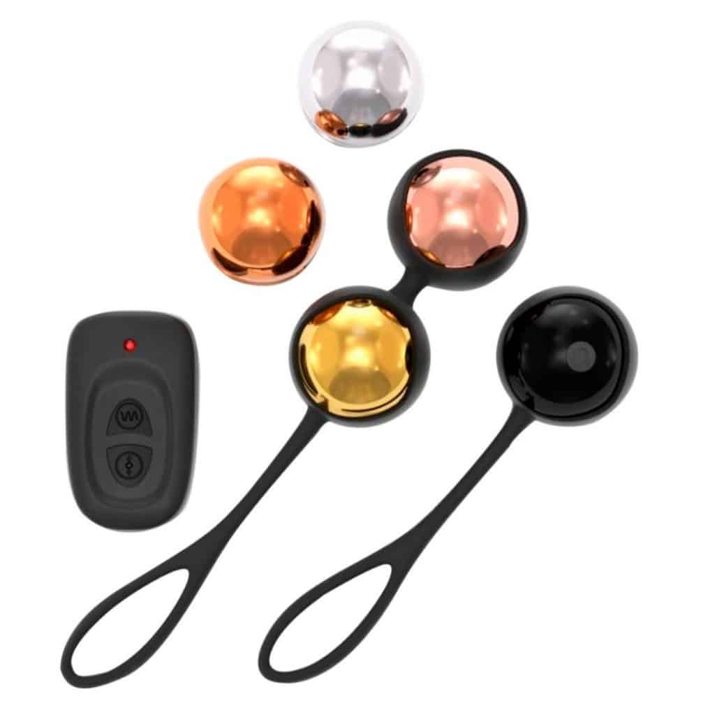 Marc Dorcel Fjärrstryrt Knipkuleset med Vibrator